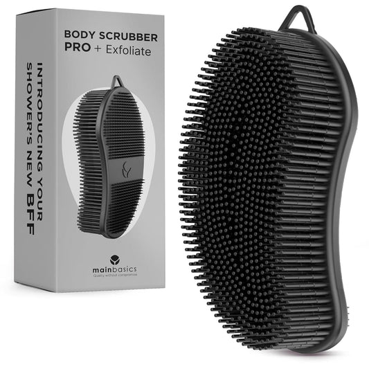 Exfoliating Silicone Body Scrubber Pro 2-in-1